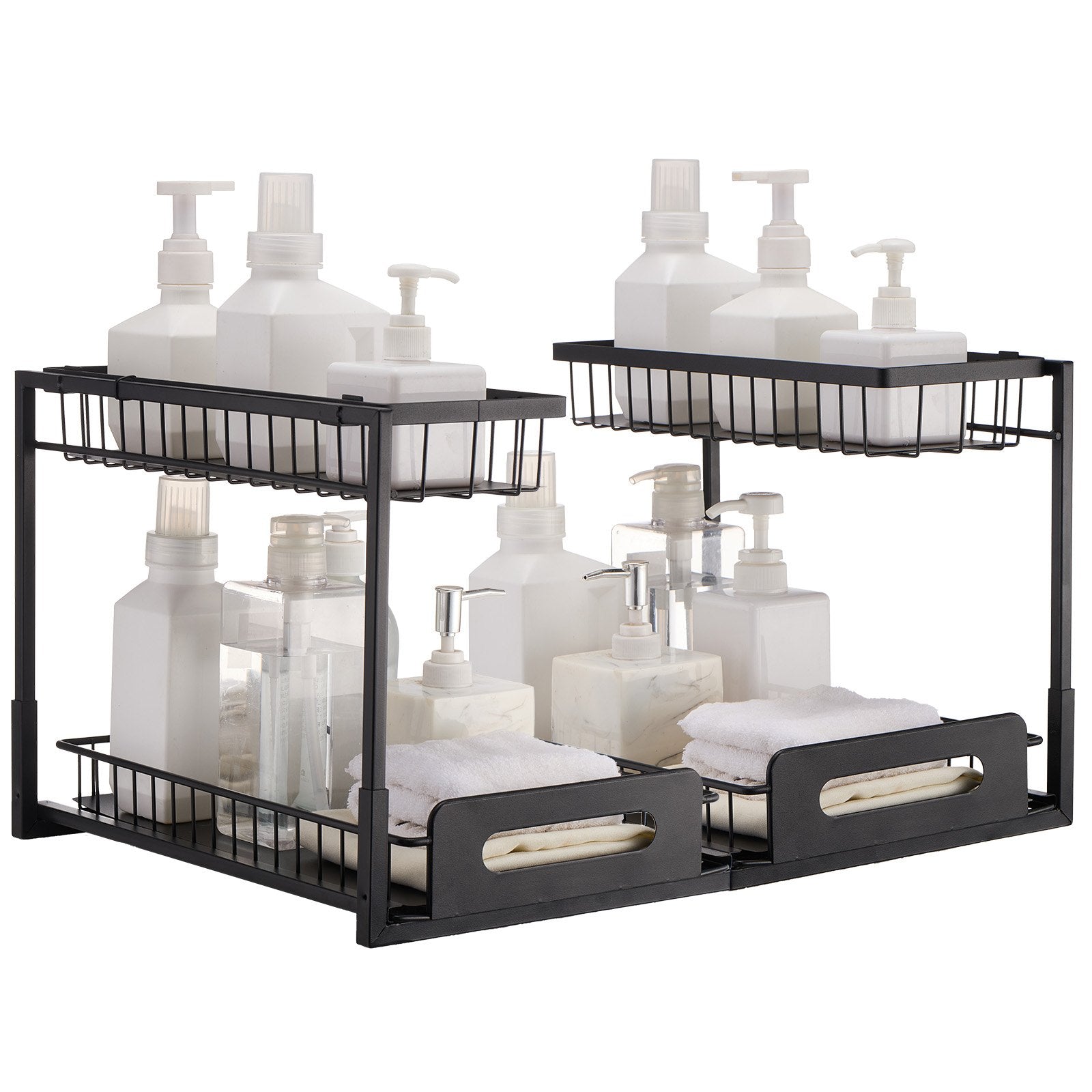Under-sink organiser rack included in the Small-Space Organiser Pack
