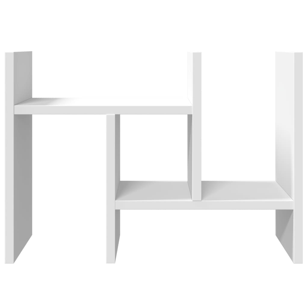 Engineered wood desk organizer product view