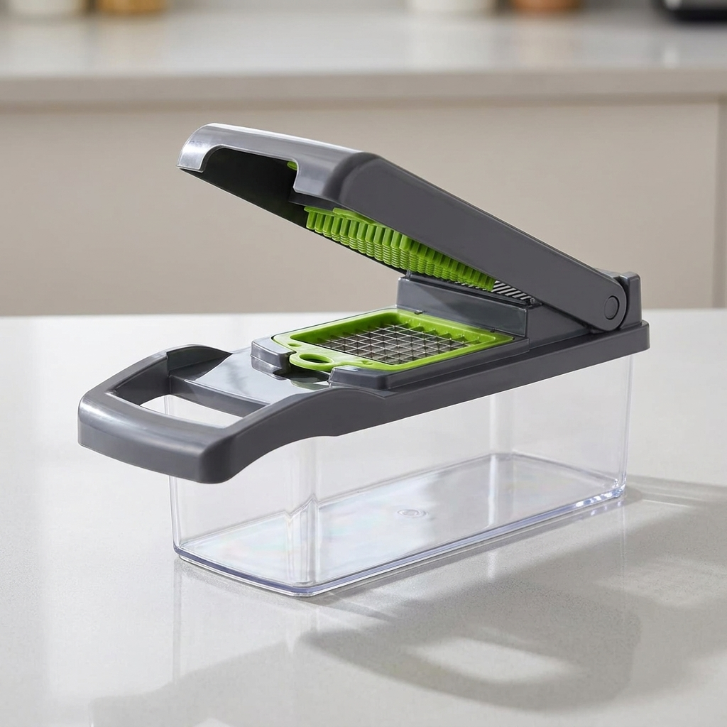 Vegetable chopper included in the Meal-Prep Pack